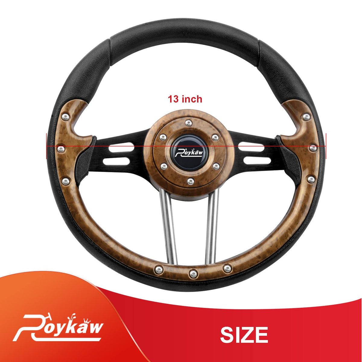 Roykaw soft PVC leather cover enhances comfort.