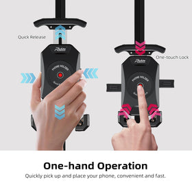 Roykaw soft silicone corners protect phone during rides