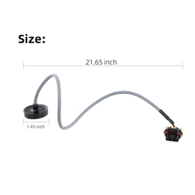 Roykaw speed sensor wiring close-up highlighting robust insulation.