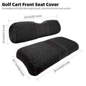 Roykaw RXV seat protection guards against spills and sun fading.