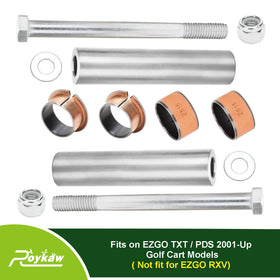 Roykaw spindle bushing without flange for EZGO TXT/PDS, precise fit.