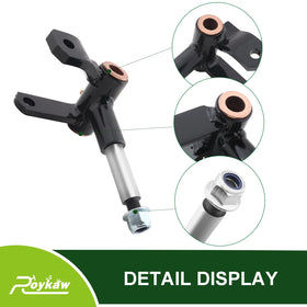 Roykaw spindle features sturdy construction for long-lasting cart maintenance