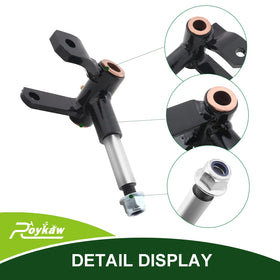 Roykaw spindle installation demo illustrating precise fit and alignment.