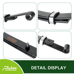 Roykaw stainless sleeves help precise alignment and long-lasting durability.