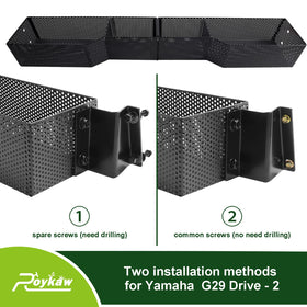 Roykaw stainless steel hardware enables rust-resistant installation
