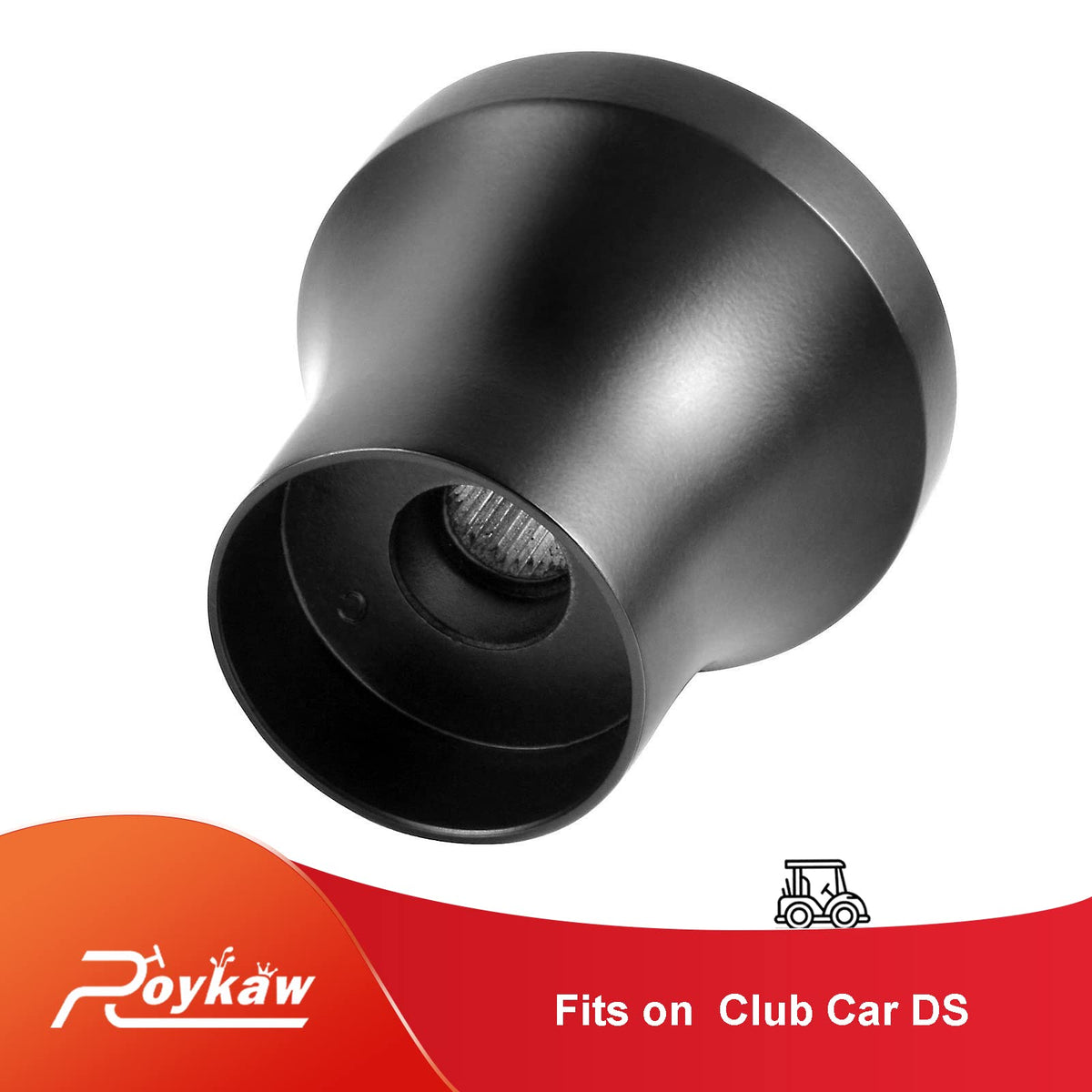 Roykaw steering adapter installs in minutes on Club Car DS models.