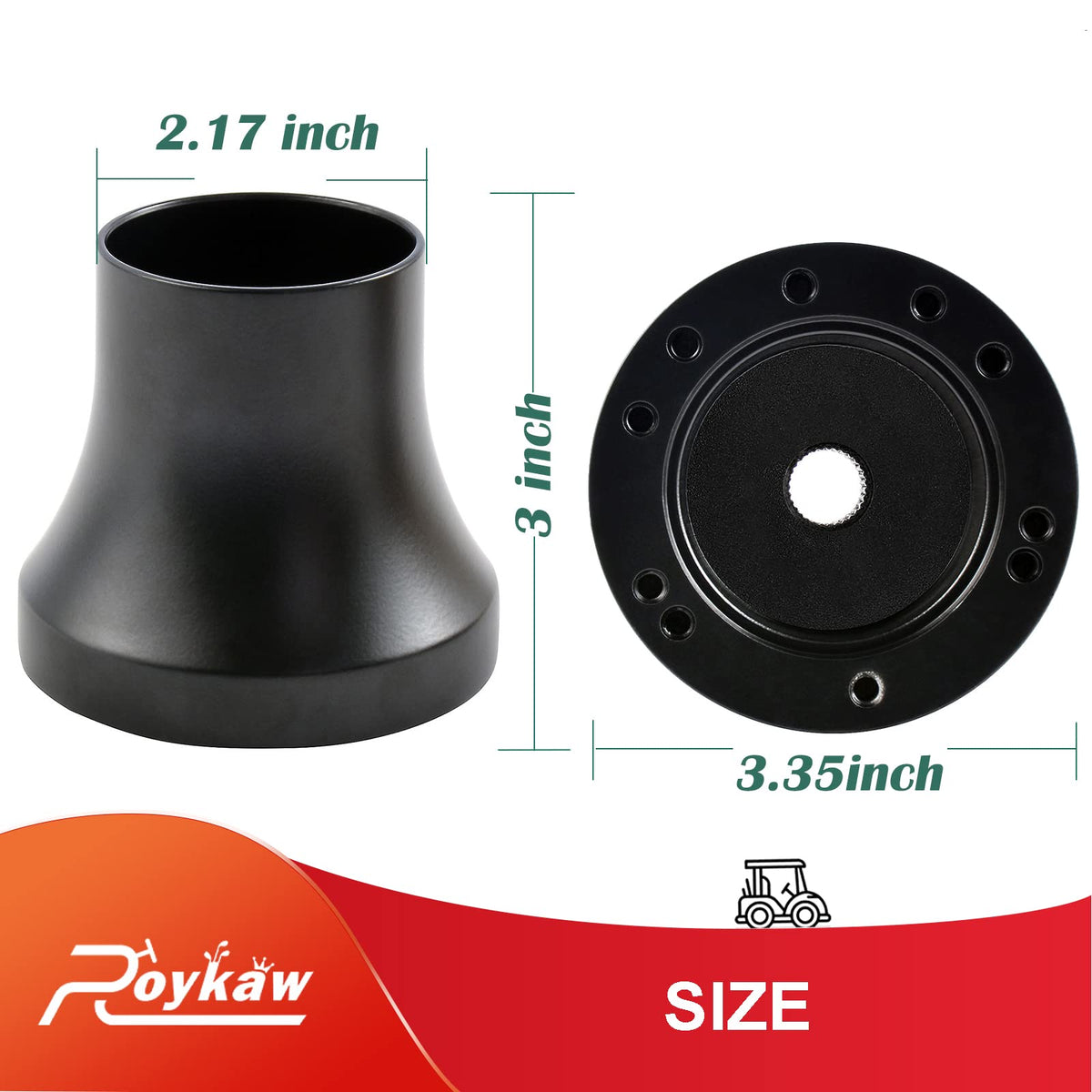 Durable aluminum Roykaw adapter with corrosion-resistant coating