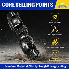 Roykaw steel joint close-up highlights heavy-duty construction and durability.