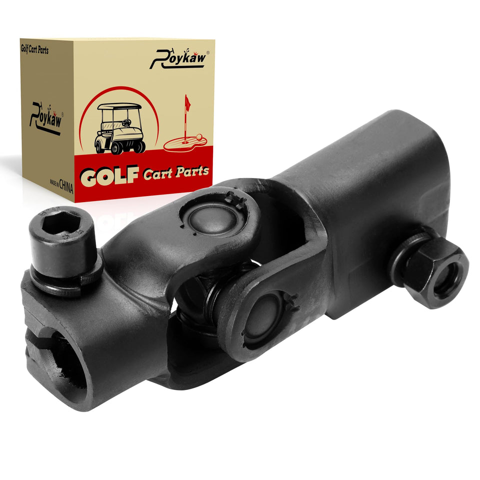 Roykaw steering yoke for EZGO RXV 2008+ assembly improves steering reliability.