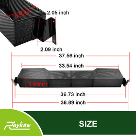 Roykaw sturdy electroplated iron material close-up