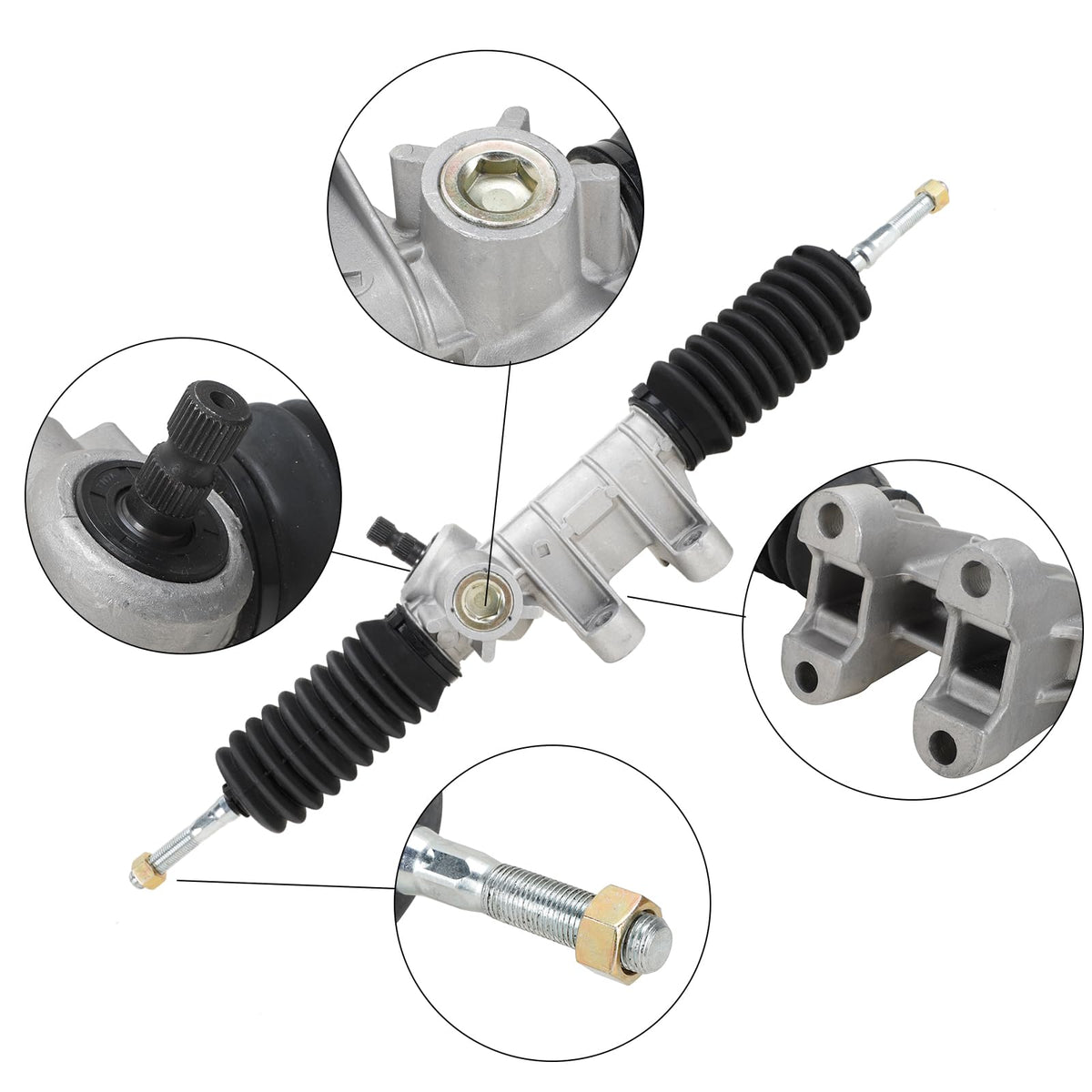Roykaw tie rod ends included for secure alignment.