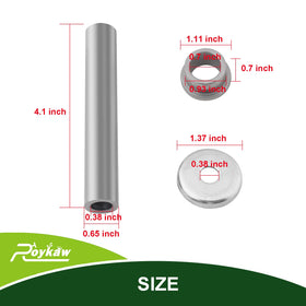 Two spindle tubes included for complete front-end upgrade