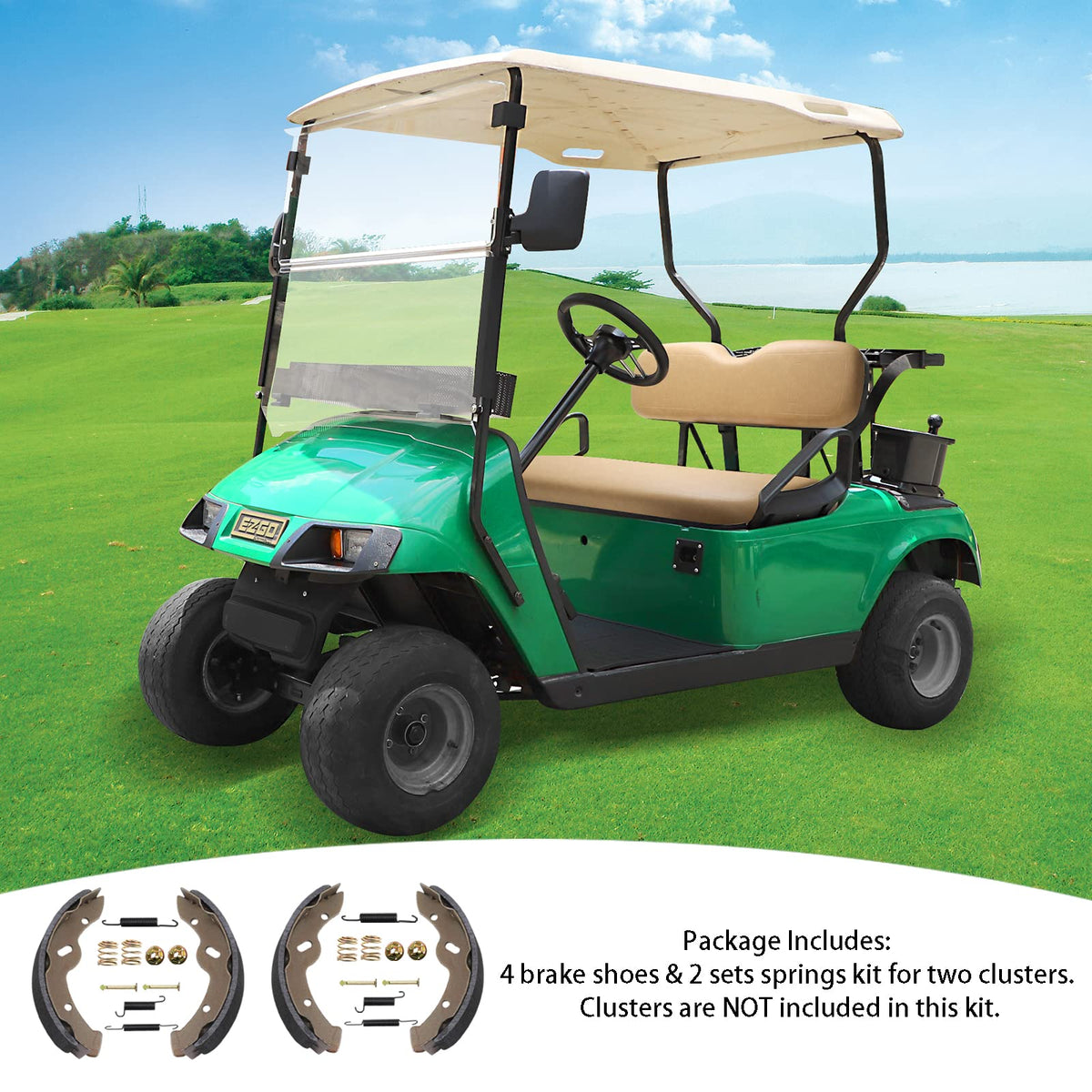 Roykaw under-cart installation view illustrating compact kit fit