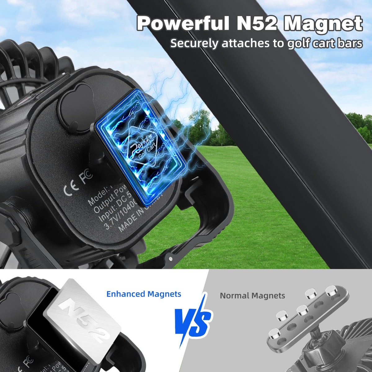 Roykaw universal cart fit demonstrates compatibility with EZGO Club Car Yamaha