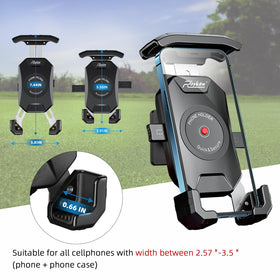 Roykaw universal compatibility fits most smartphones, with or without a case