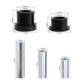 Roykaw upper A-arm bushing sleeve kit for Club Car DS supports smoother steering
