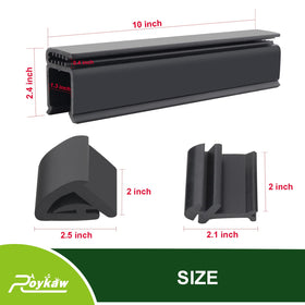 Roykaw upper retaining clips replace OEM 603198 for reliable grip.