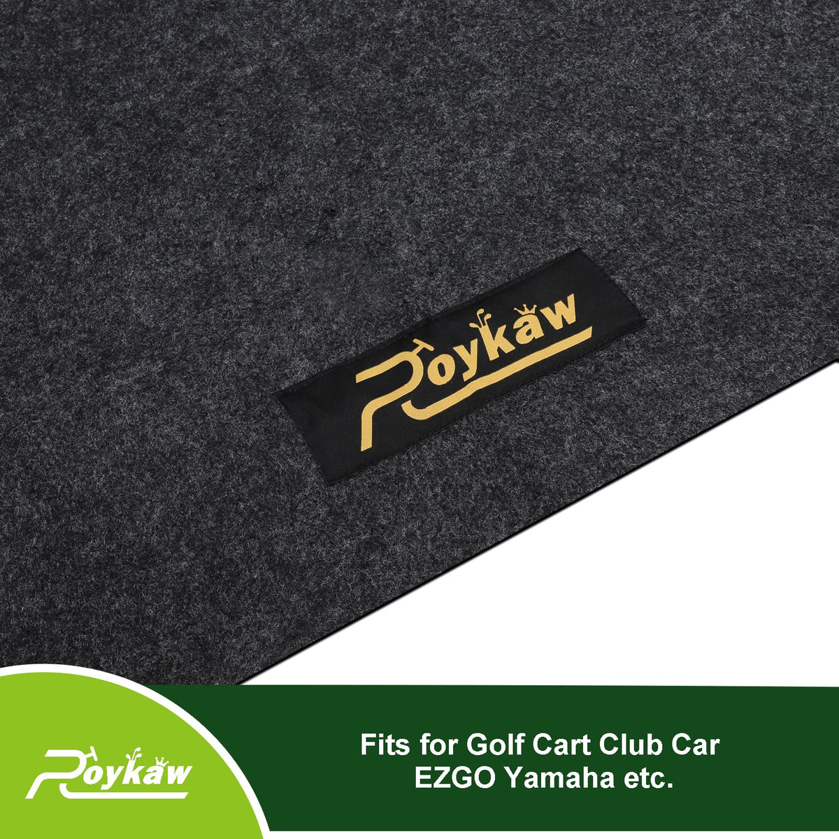 Roykaw waterproof backing blocks moisture and protects floors