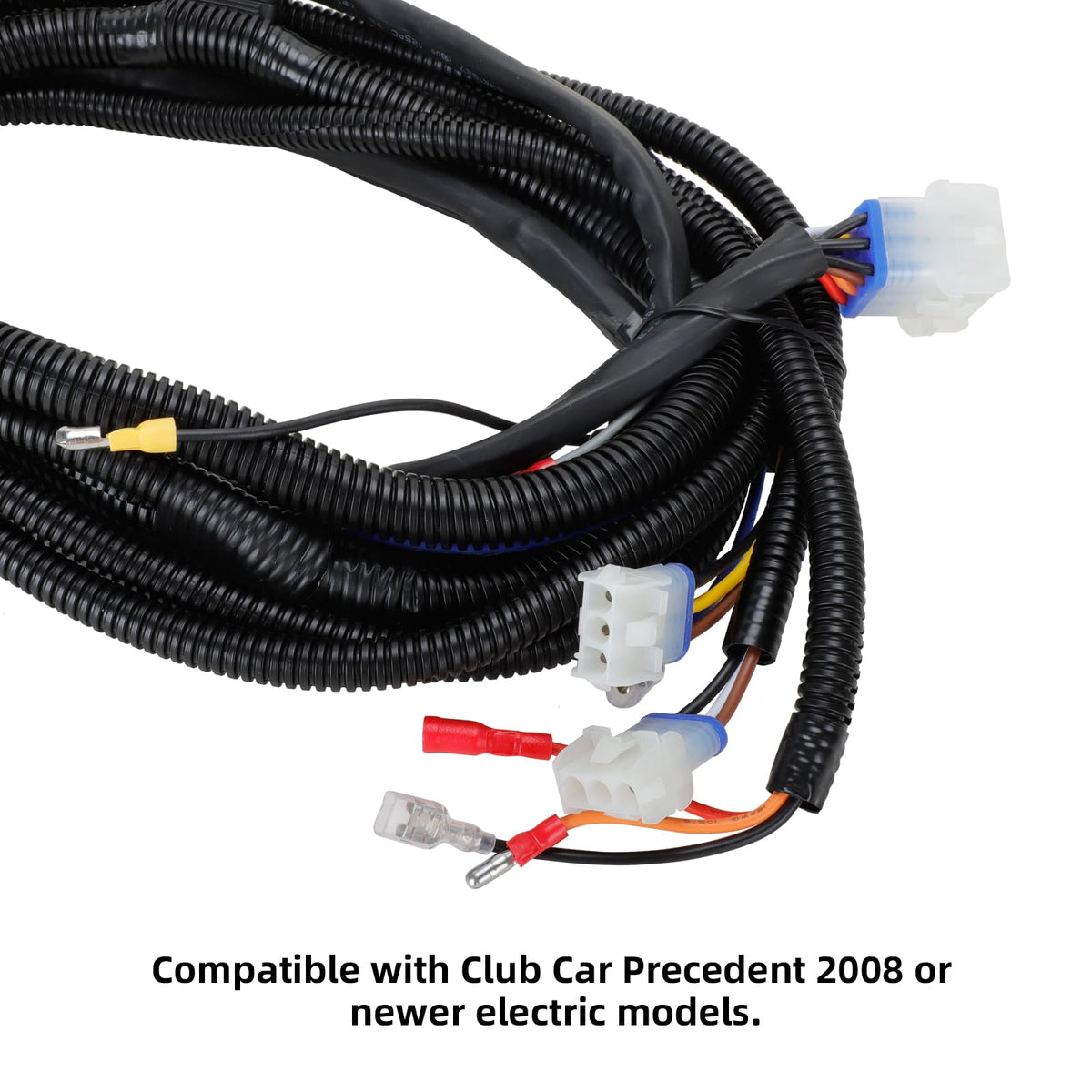 Roykaw waterproof harness with rugged connectors designed for OEM replacement