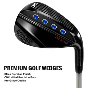 Roykaw forged steel wedge offers durability and precise feel.