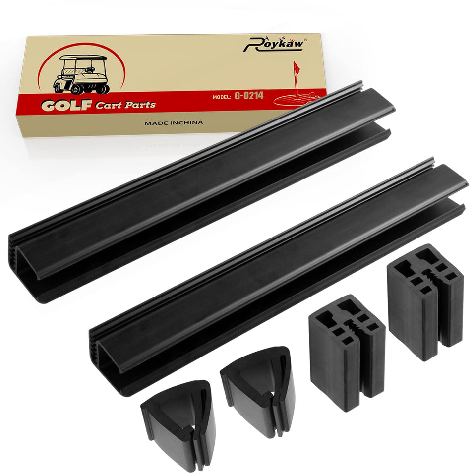 Roykaw sash clips for 12.6 inch windshield on Club Car DS/Precedent