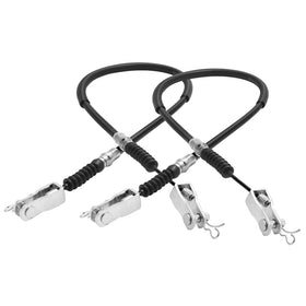Roykaw replacement guide for Club Car DS brake cables in use