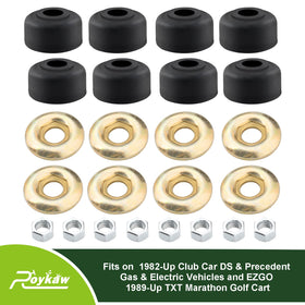 Roykaw kit contents: eight bushings and hardware.