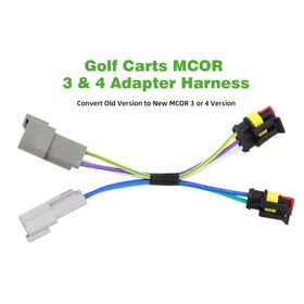Roykaw Club Car Precedent MCOR harness provides OEM-style connection for reliability.