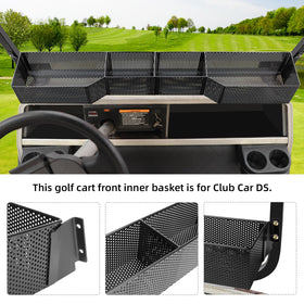 Roykow DS front basket dimensions 38 inches long for ample cargo space