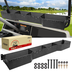 Roykow DS front basket installation on Club Car DS for secure organization