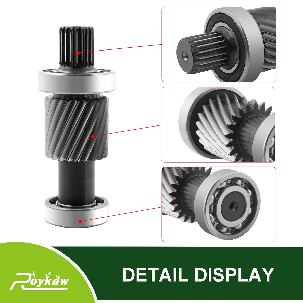 Roykaw Marathon input shaft kit installed on EZGO Marathon enhances drive feel