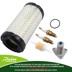 Roykaw EZGO tune up kit oil filter for engine protection and longevity