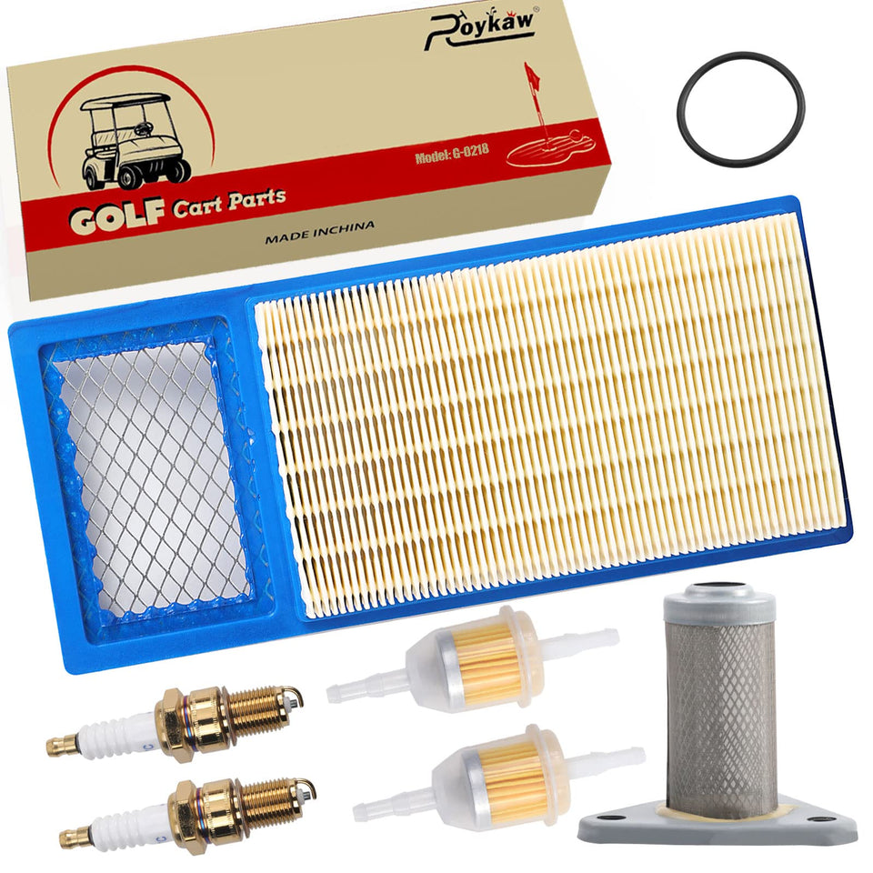 Roykaw EZGO TXT Medalist tune-up kit box for convenient maintenance.