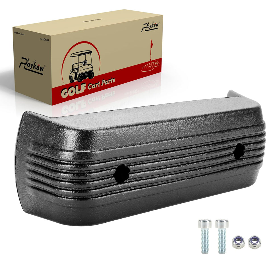 Roykaw front bumper for Club Car DS protects the cart during minor collisions