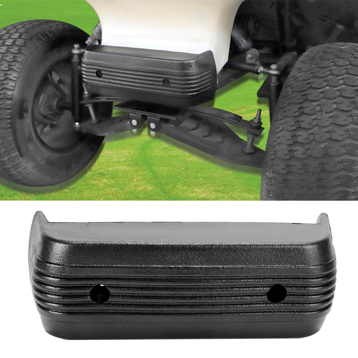 Roykaw bumper dimensions 15.4 by 4.33 inches for precise fit