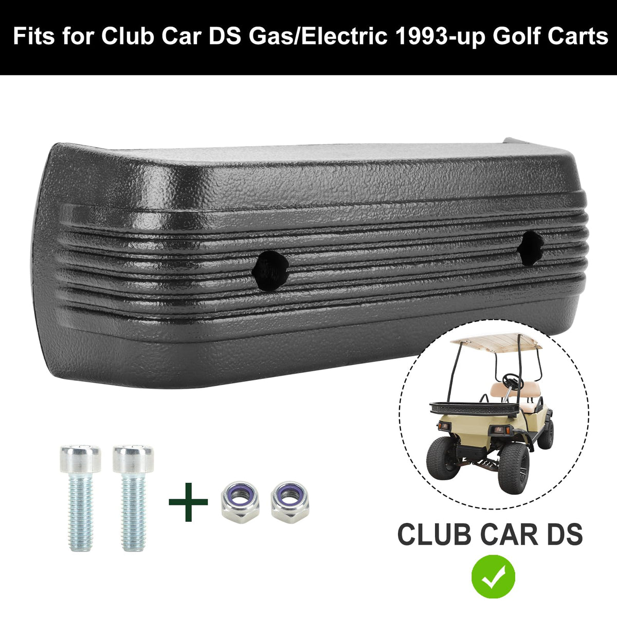 Roykaw bumper kit includes screws and nuts for installation