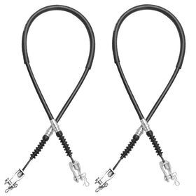Roykaw brake cable set passenger side for Club Car DS, ready-to-install
