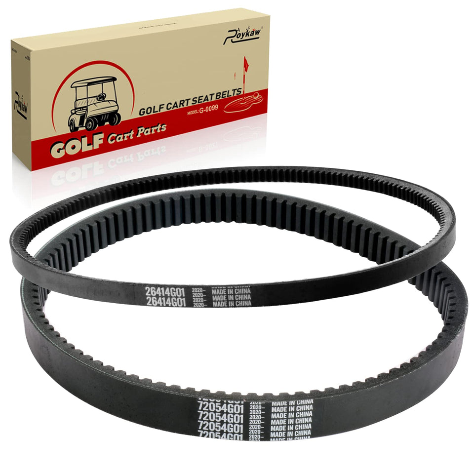 Roykow golf cart clutch drive belt kit for EZGO; reliable fit and performance.