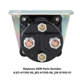 Roykow solenoid wiring connection demonstrates four-terminal layout.