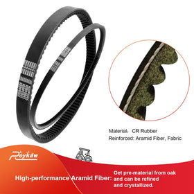 Roykow starter generator belt ensures steady power in EZGO golf carts.
