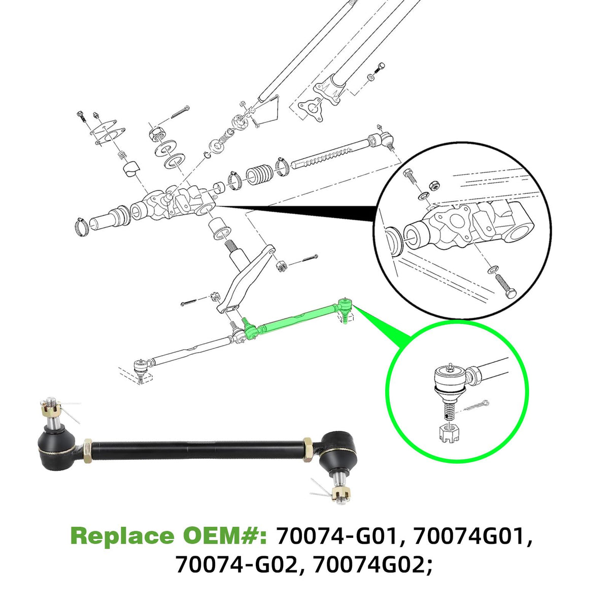 Roykaw hand-thread bolts simplify quick setup.