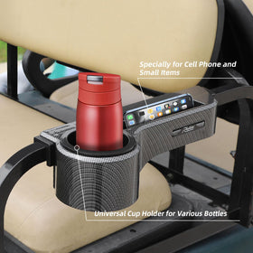 Roykow rear-seat armrest uses UV-resistant ABS for durable performance.