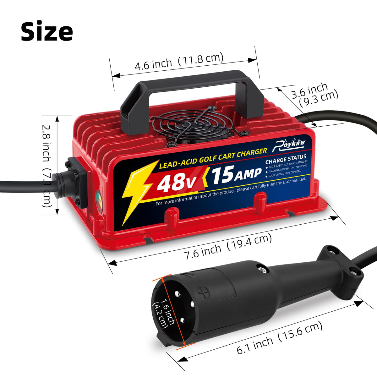 Roykaw safety protections against overload and short circuits