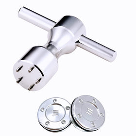Roymade 25g-40g tungsten weights offer customizable feel.