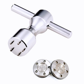 ROYMADE 25g-45g tungsten weights provide pronounced feel and stability.