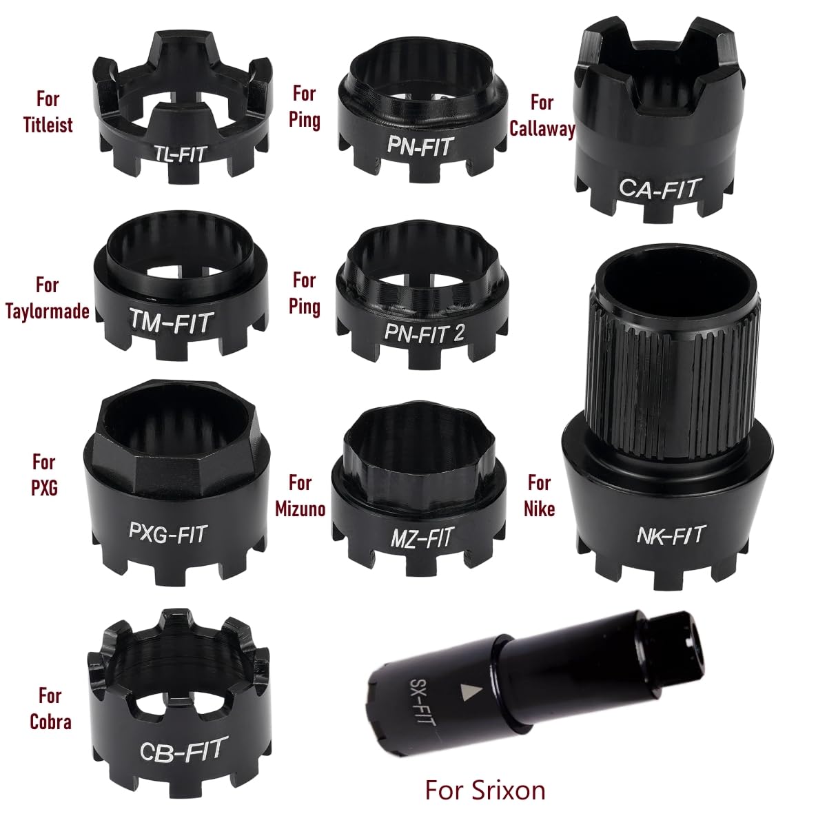 ROYMADE driver-tip 335-diameter fits compatible shafts securely.