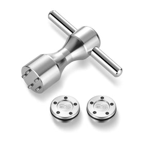 ROYMADE golf putter weights 25g 2-piece set for adjustable balance.