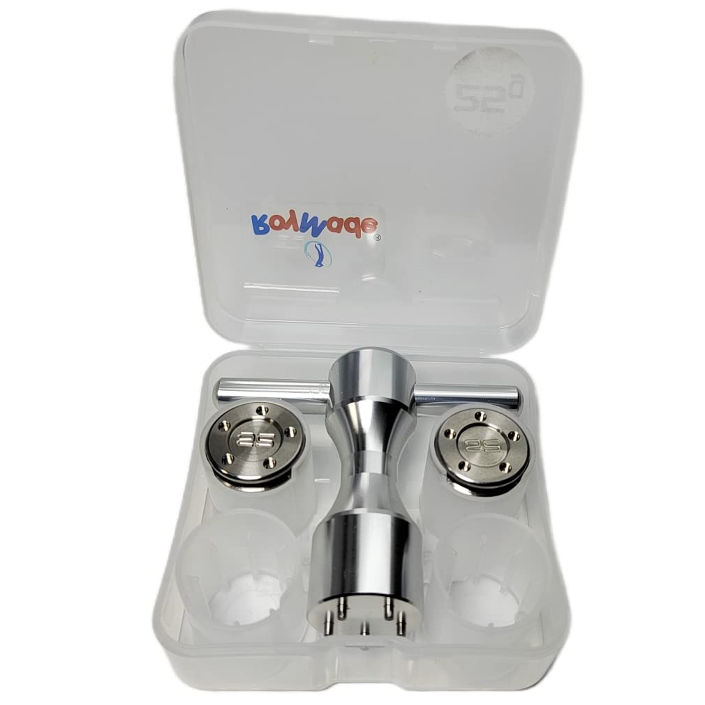 ROYMADE weights in aluminum, stainless steel, tungsten offer feel variety.