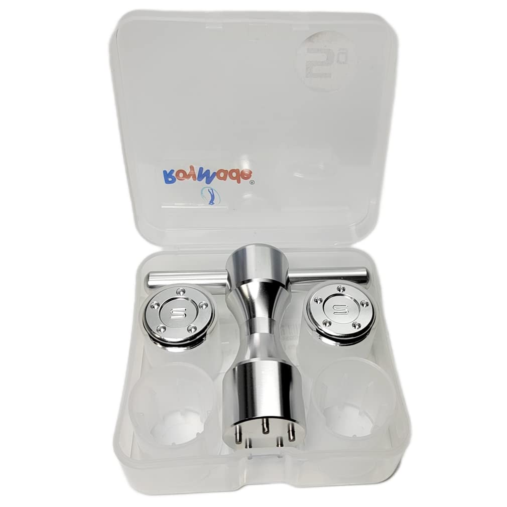 Roymade O-ring seals protect weight cavity from moisture.