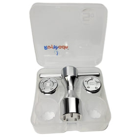 Roymade O-ring seals protect weight cavity from moisture.